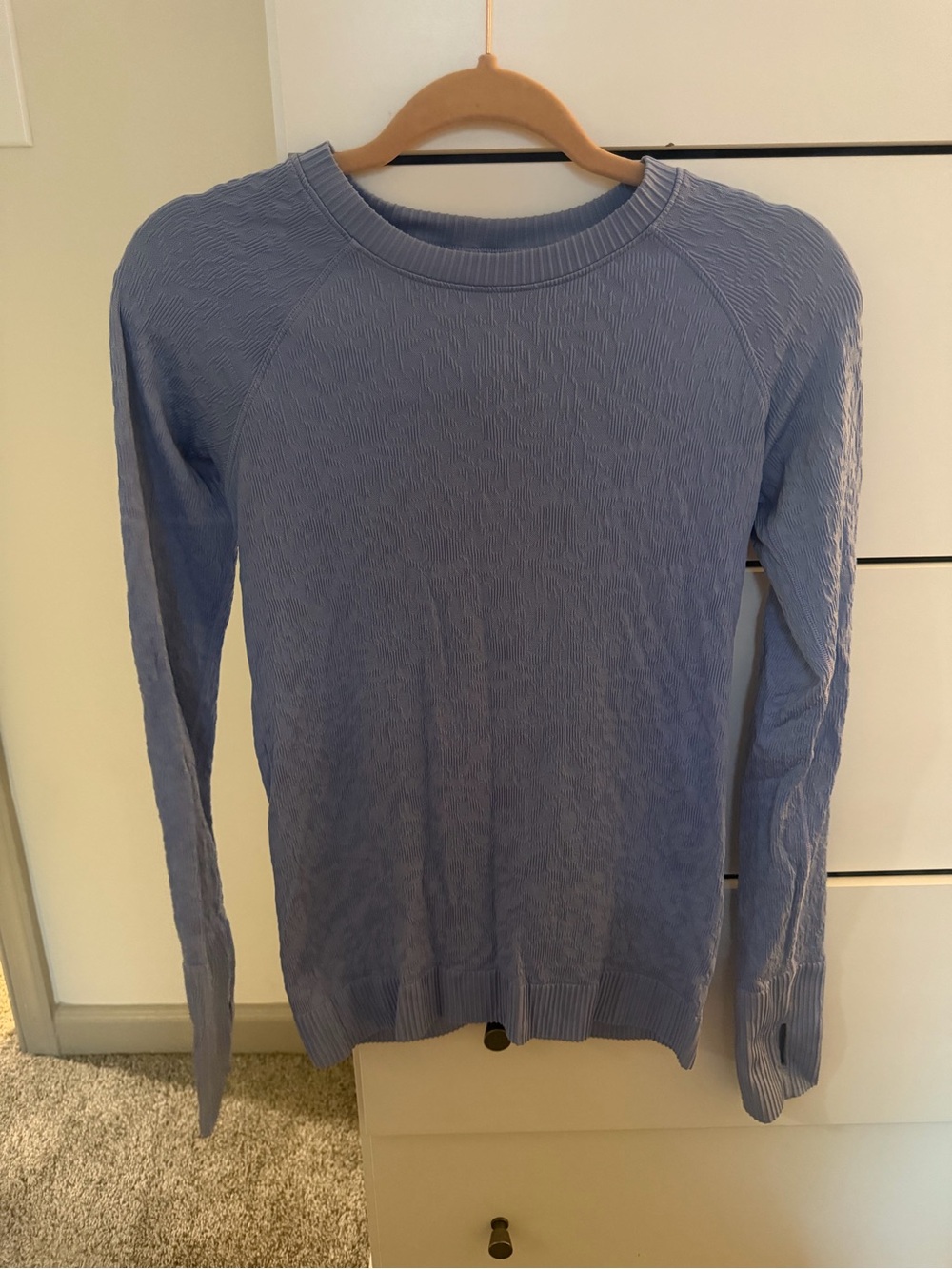 Blue Lululemon Long Sleeve